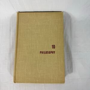 The Great Ideas Program Vol 10 Philosophy Vintage Book 1963 Hardback